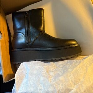 UGG Women's Black Leather Boots